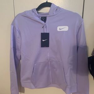 Kids Nike Zip up violet
